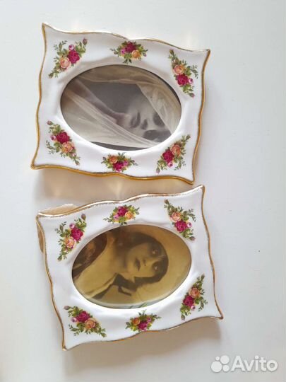 Рамки для фото фарфор