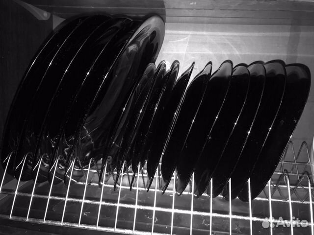 Пасуда, Тарелки чёрные