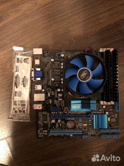 Fx 6300 + материнская плата am3+ + 8gb ddr3