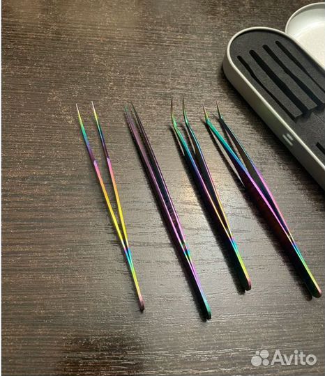 Пинцеты для наращивания ресниц