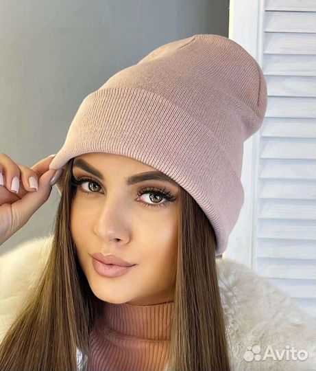 Шапка бини женская