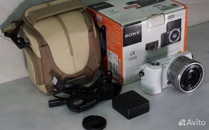 Фотоаппарат sony alpha 5000 + комплект