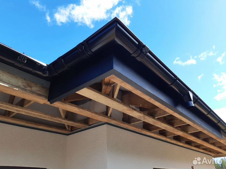 Подшива кровли металл