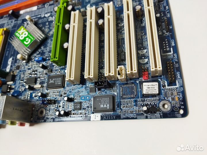 Мат/плата Gigabyte GA-7N400-L s/462 (nForce2)