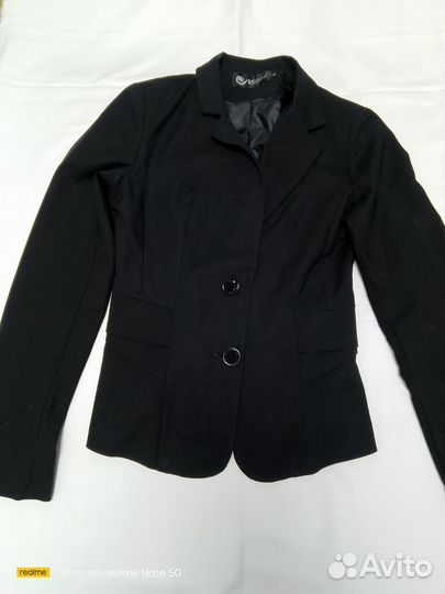 Пиджак женский 40 42 черный