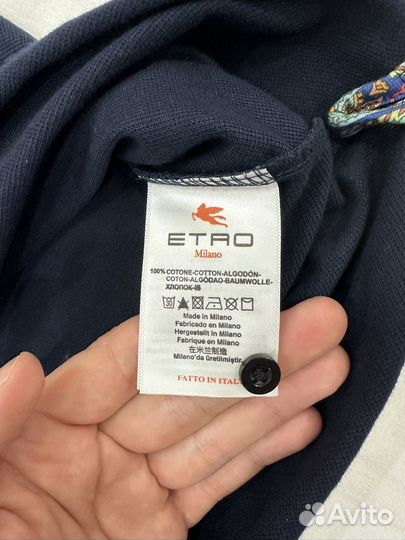 Футболка polo Мужская Etro Оригинал