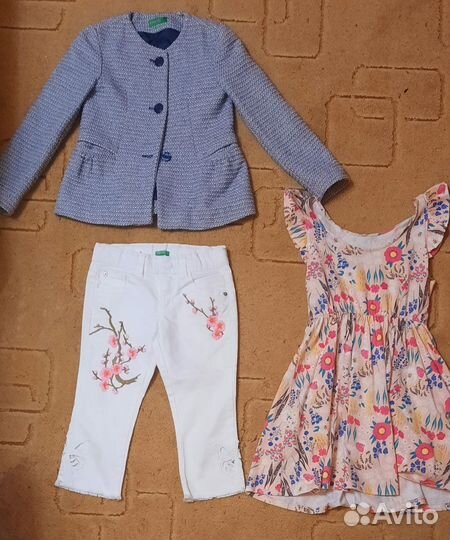 Вещи пакетом на девочку