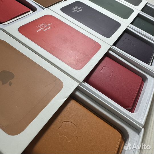 Картхолдер apple Laether Wallet MagSafe