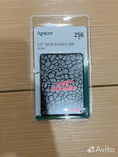 SSD диск Apacer Panther AS350, 256 гб
