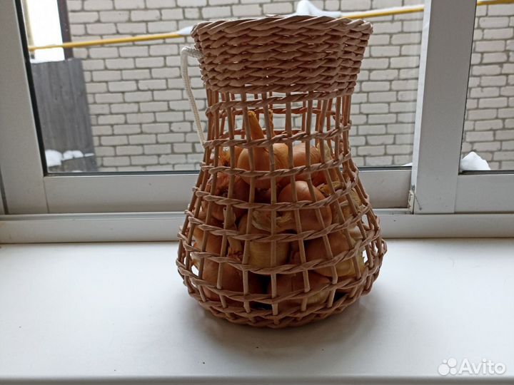 Корзина плетеная для хранения