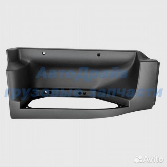 Корпус подножки черный пластик SMC правый грузовик