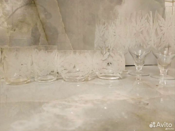 Рюмки фужеры бокалы