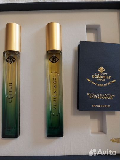 Парф. вода Vicuna wool,Cotton Borrelli