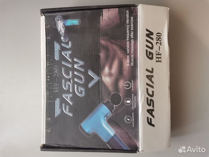 Перкуссионный массажёр Fascial Gun HF-280