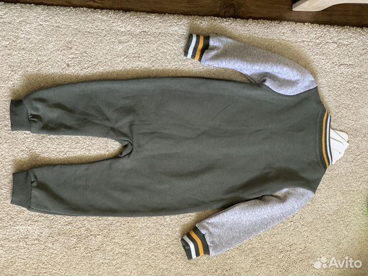 Комбинезон флисовый с начесом baby go 92