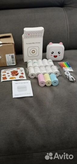 Мини принтер портативный беспроводной