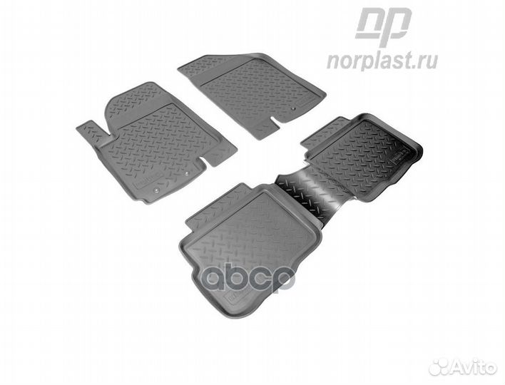 Коврики салонные для Kia Soul (AM) (2008) npl-p