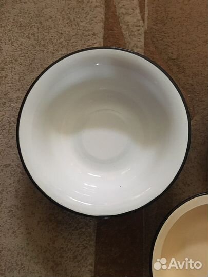 Тазик эмалированный