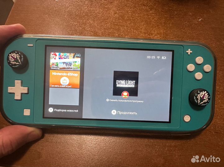 Nintendo switch lite прошитая +128 sd, аксессуары