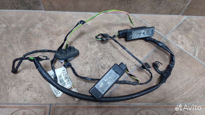 Подсветка заднего номера Peugeot 308 в сборе