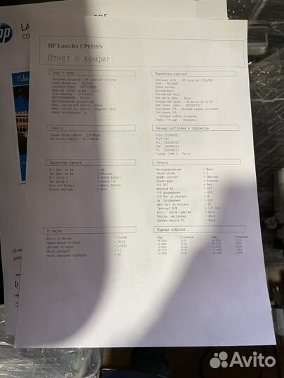 Принтер цветной Hp CP 1525 n