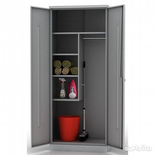 Шкаф хозяйственный металлический