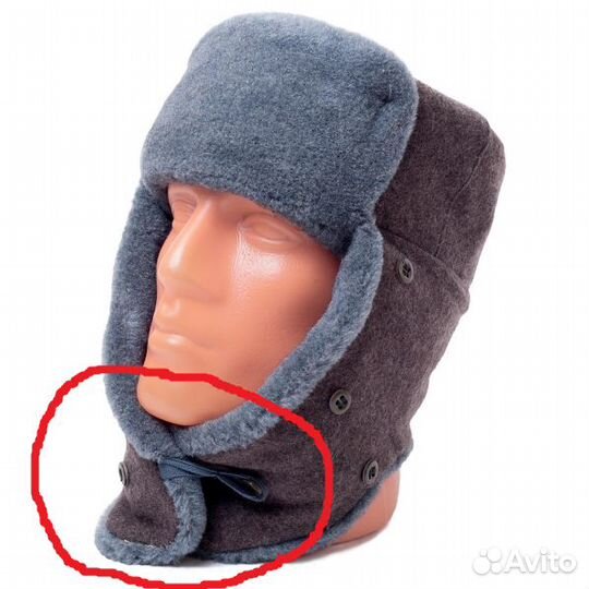 Шапка-ушанка 