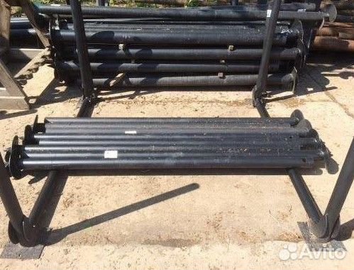 Винтовые сваи для забора