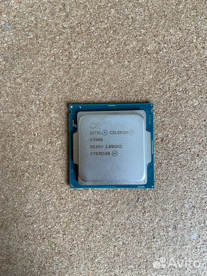 Процессор Intel Celeron G3900