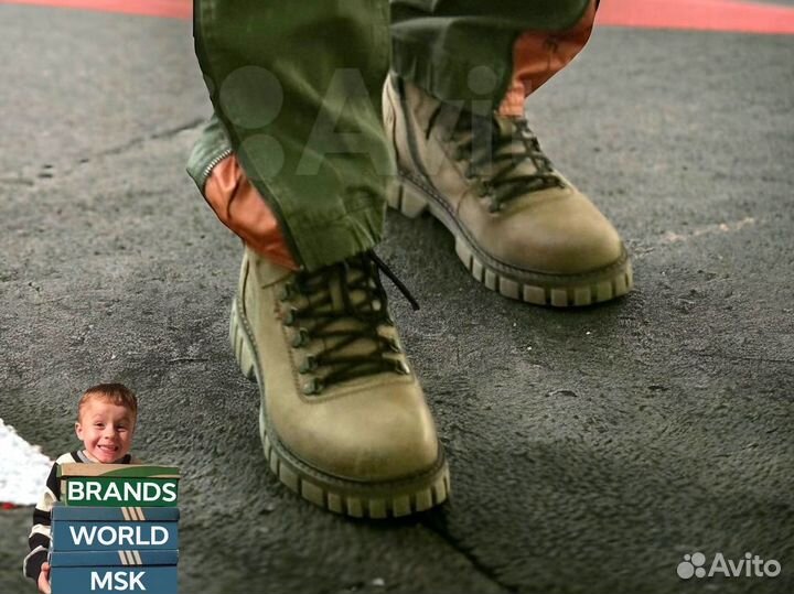 Зимние ботинки мужские