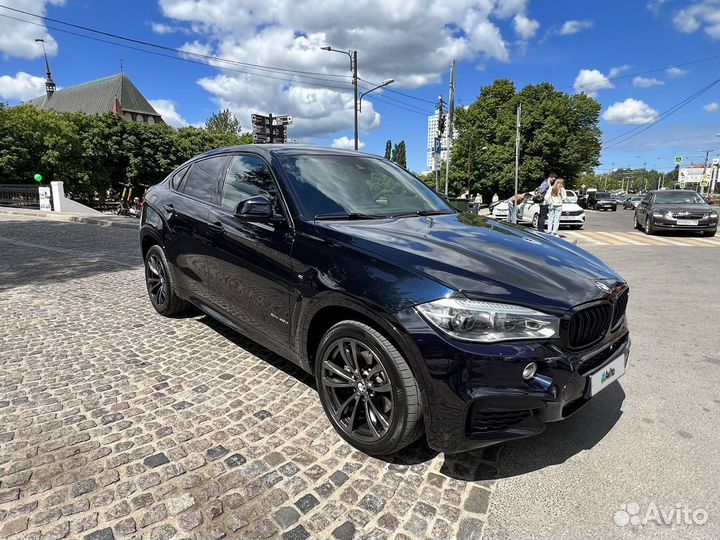 BMW X6 3.0 AT, 2016, 154 000 км