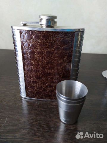 Фляга коньячная подарок