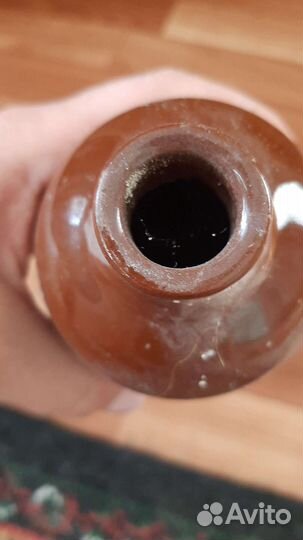 Глиняная бутылка