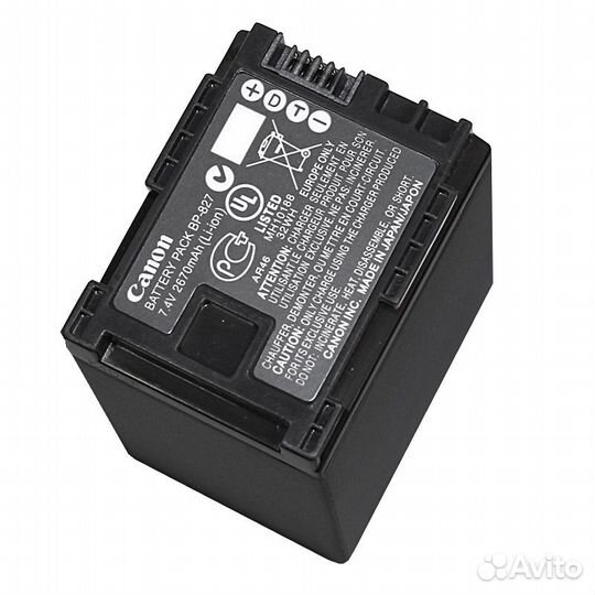 Аккумулятор canon BP-827 (CG-808E / CG-800)