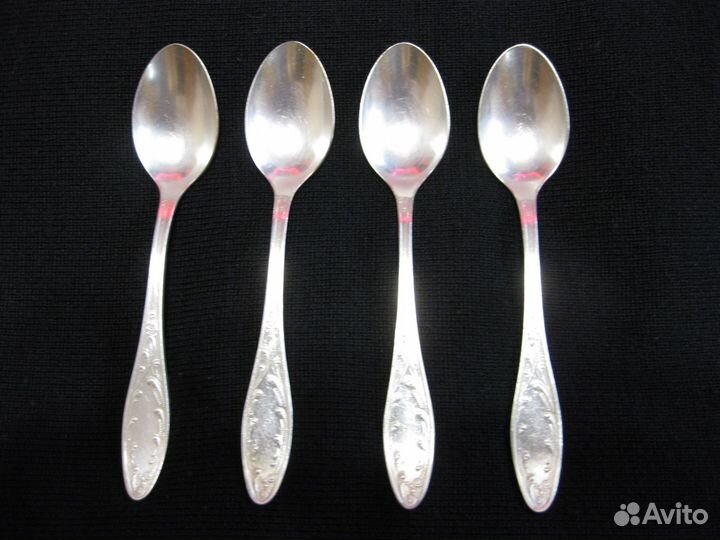 Мельхиор столовые приборы мнц Пламя