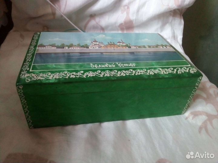 Шкатулка подарочная Великий Устюг СССР