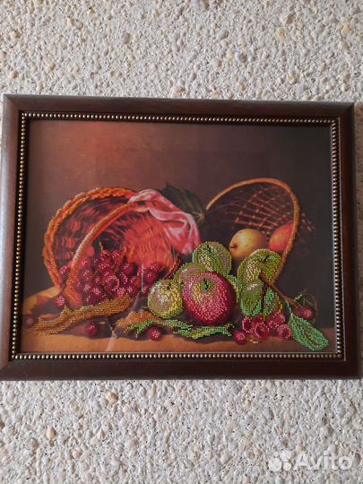 Картины вышитые бисером