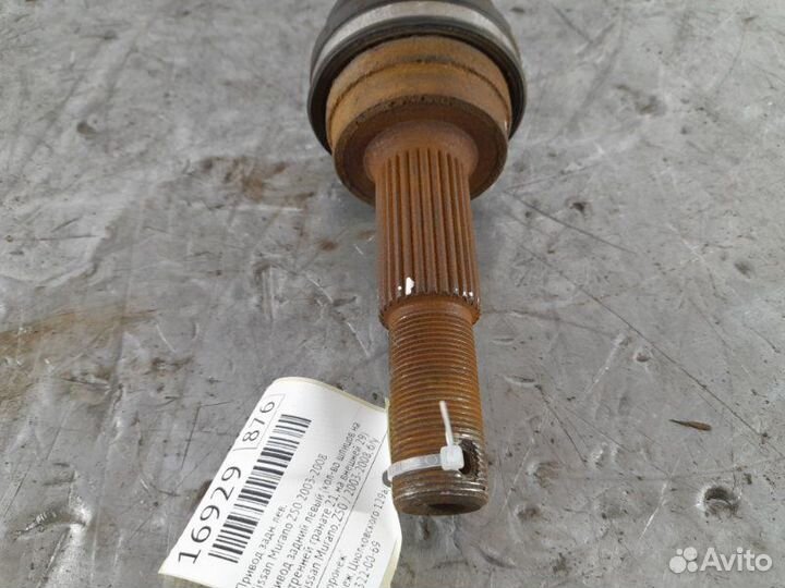 Привод задний левый Nissan Murano Z50 2003-2008