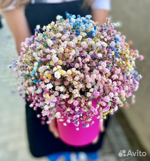 Букет из гипсофилы