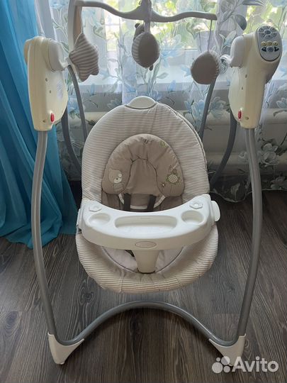 Детские электронные качели