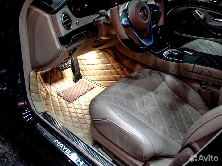 Коврик в багажник на Mercedes-Benz S class Maybach 2019г