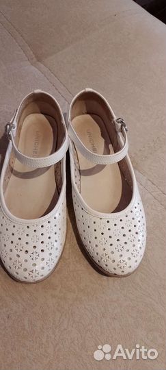 Туфли белые