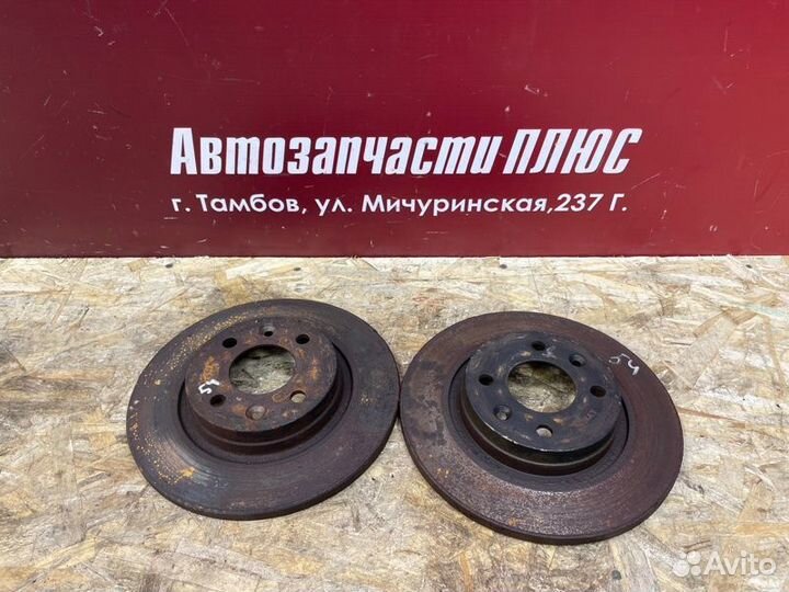 Тормозные диски переднее Renault Logan