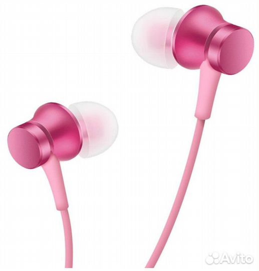 Наушники XiaoMi Mi in-Ear Headphones Basic, розовы