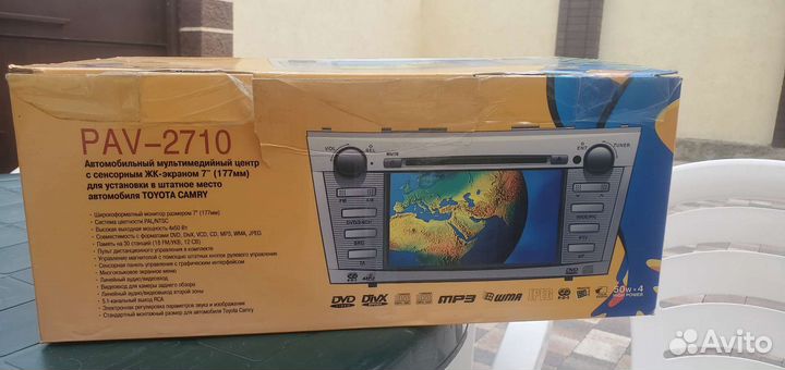 Мультимедиа Toyota camry