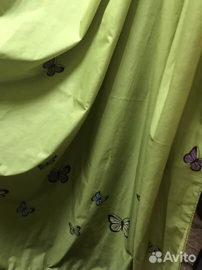 Штора для ванной тканевая