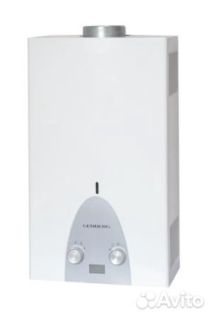 Газ.колонка genberg 311.01 люкс 11 л. Белая