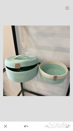 Корзинки интерьерные