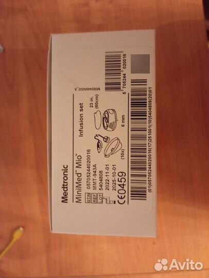 Инфузионая системы для инсулиновой помпы Медтроник