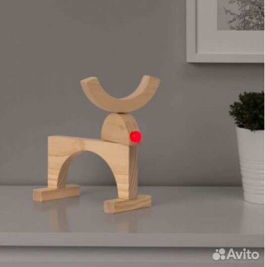 Новогодний олень IKEA strala